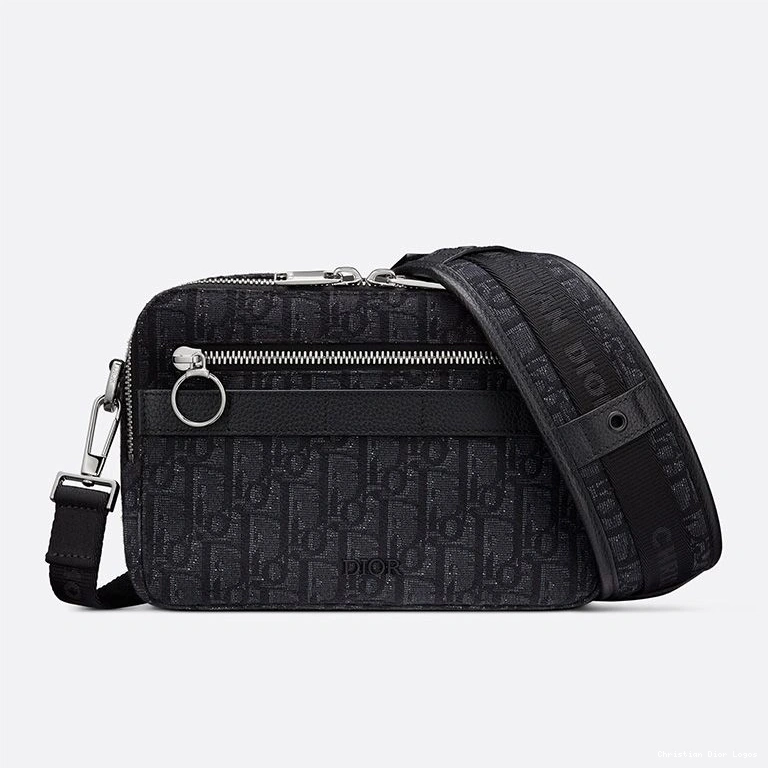 Cheap Messenger Dior Oblique Motif Black Safari Canvas 0803 Luxury